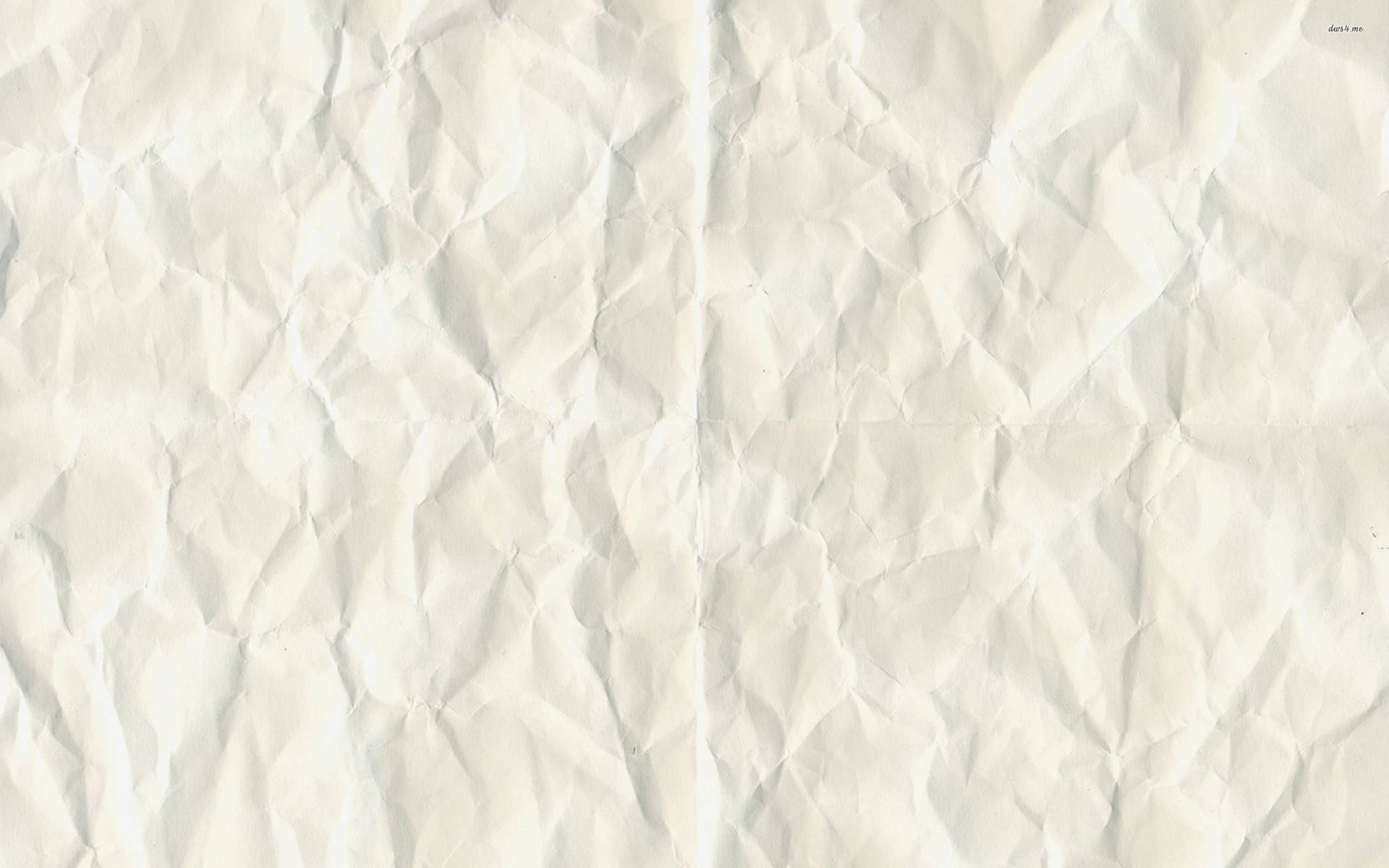 Verschmutztesweißes Zerknittertes Papier Wallpaper
