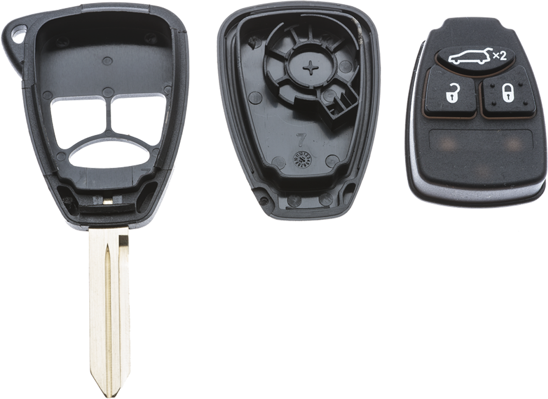 Disassembled Car Key Fob PNG