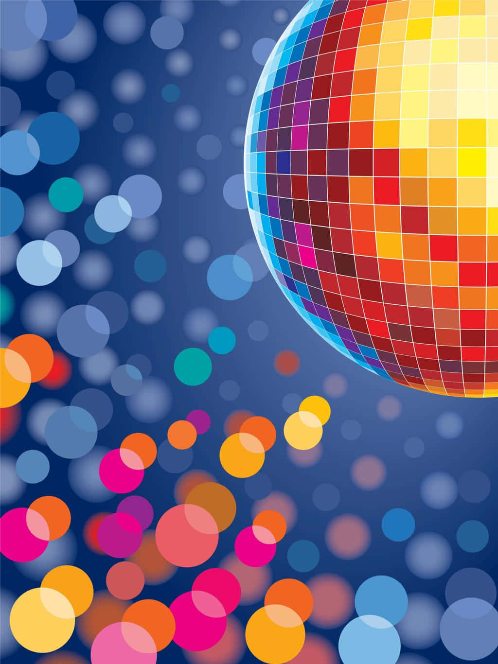 Disco party background Royalty Free Vector Image