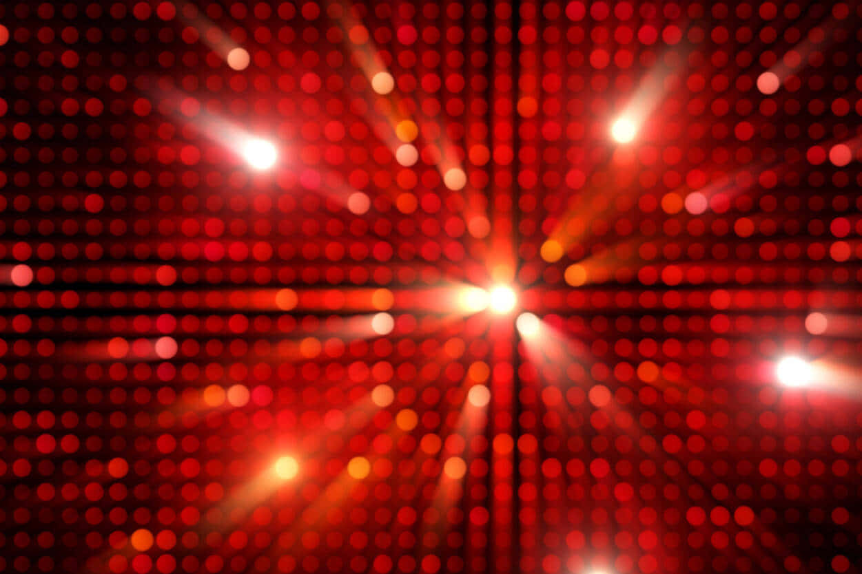 Sparkling Red Disco Background For Desktop Computer