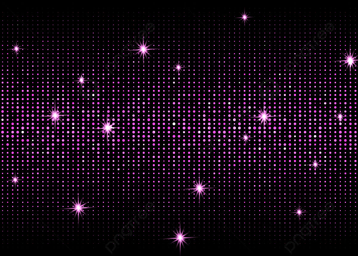 Sparkling Pink Dots Disco Background For Desktop