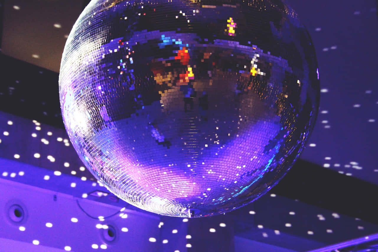 Disco Ball Glitteringat Party.jpg Wallpaper