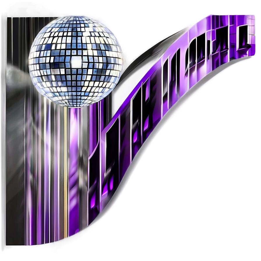 Disco Ball Sparkling Nightlife.png PNG