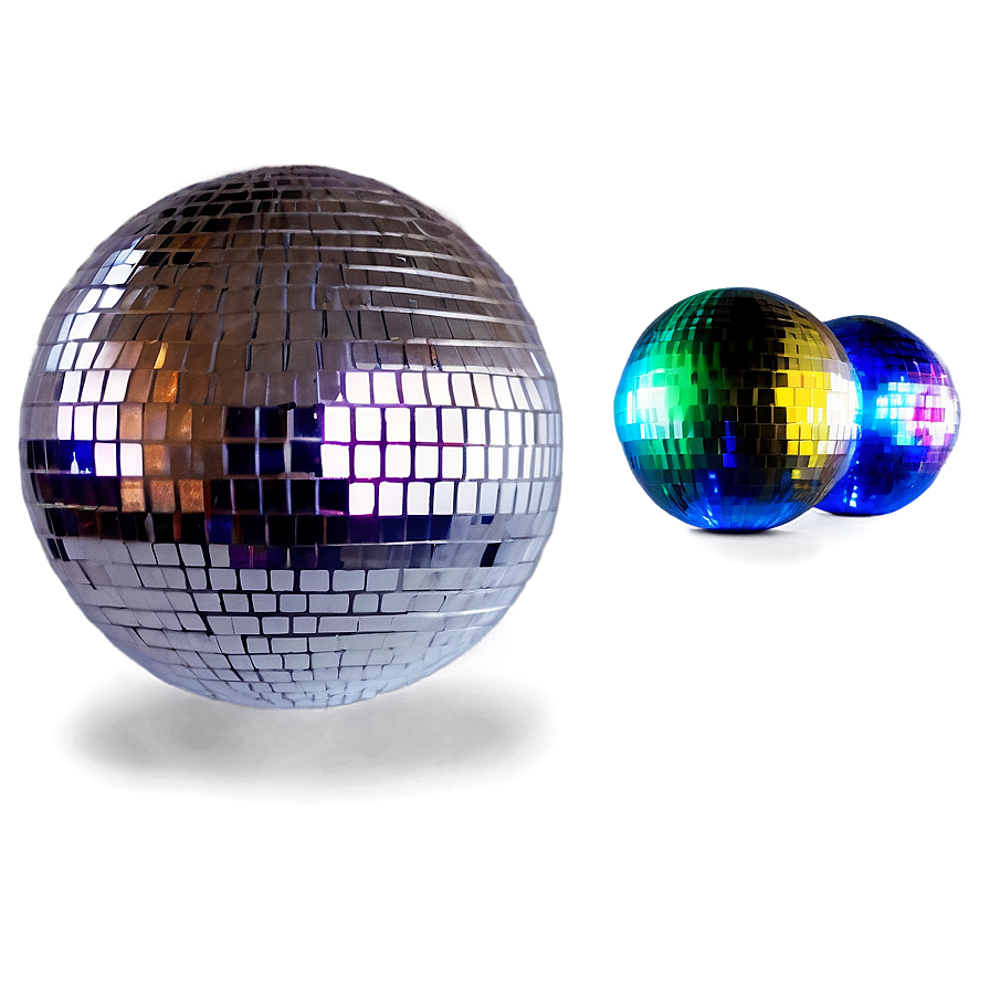 Disco Balls Shimmering Lights.png PNG