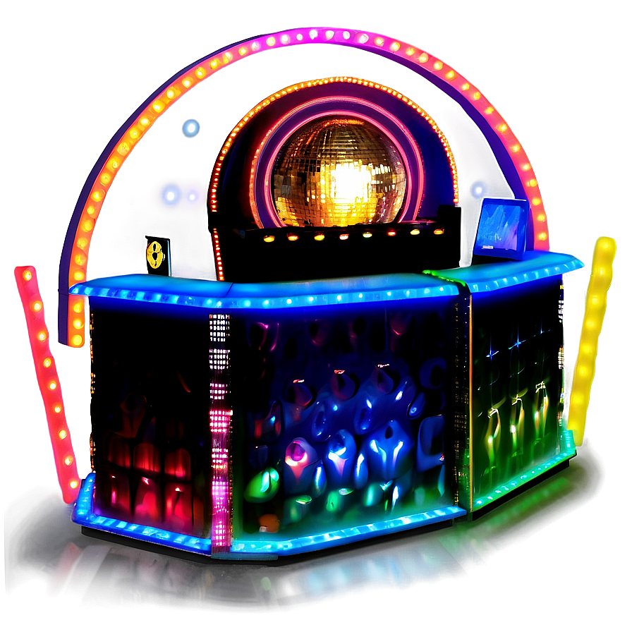 Disco Dj Booth Png Sqj43 PNG