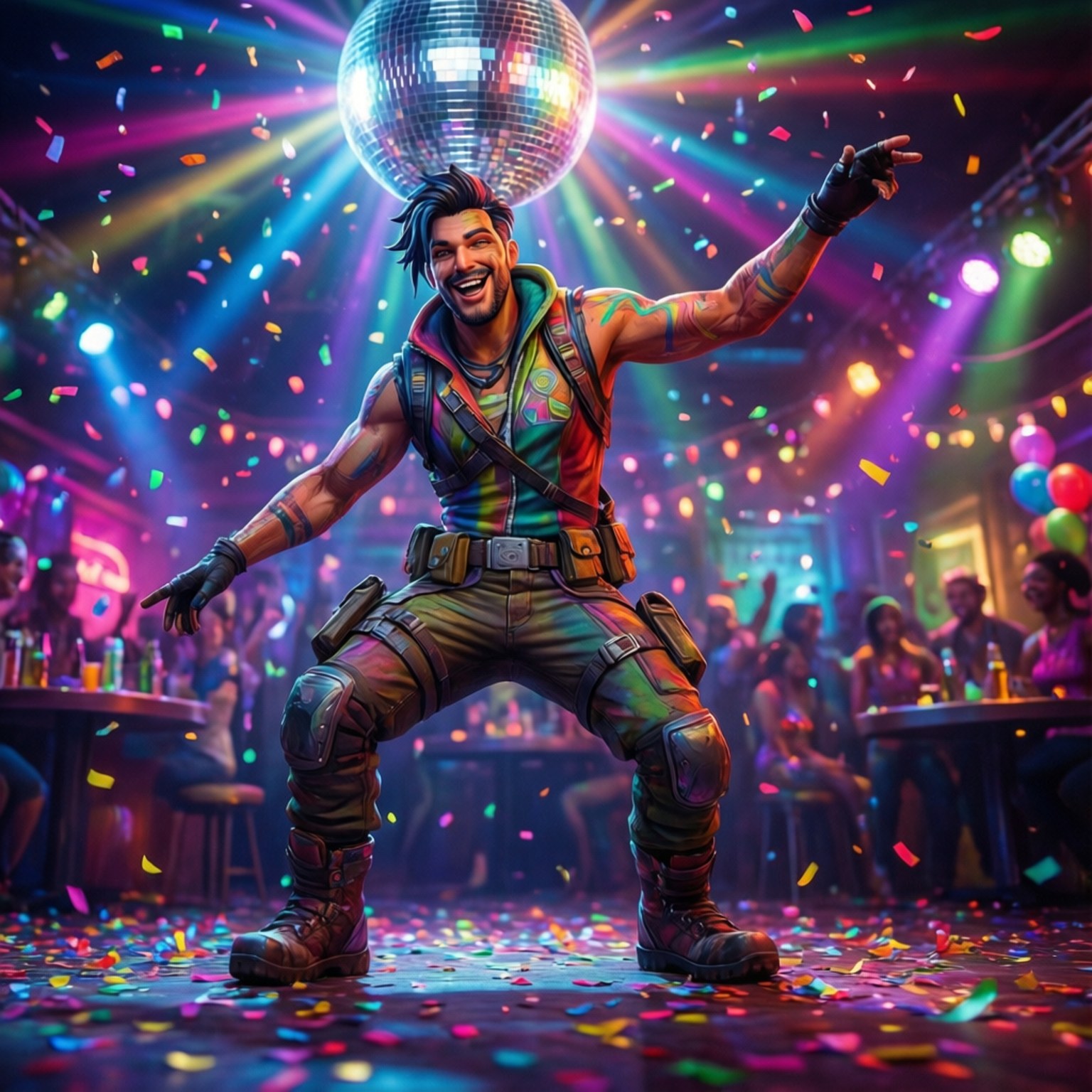 Disco Ruby Party Achtergronden