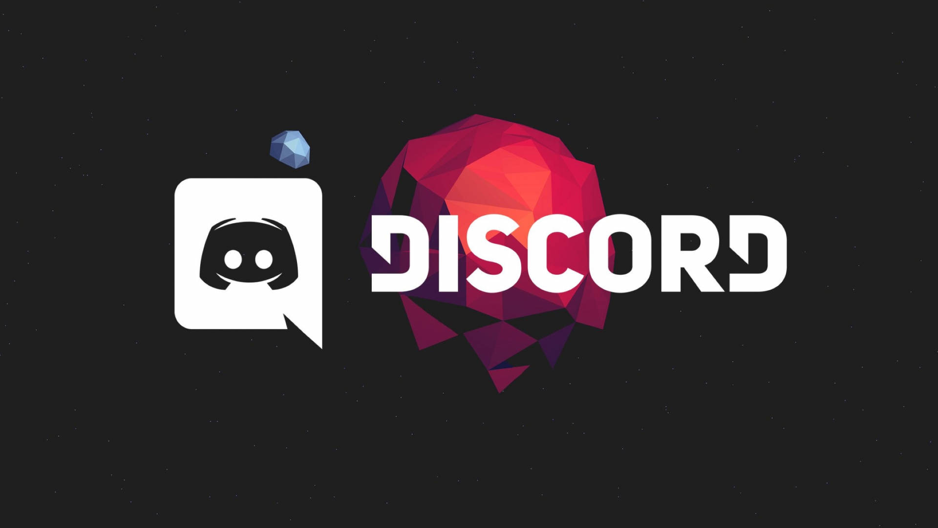 Discord Icon With Cubism Wallpaper