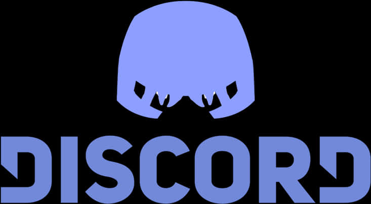 Discord Logo Blue Background PNG
