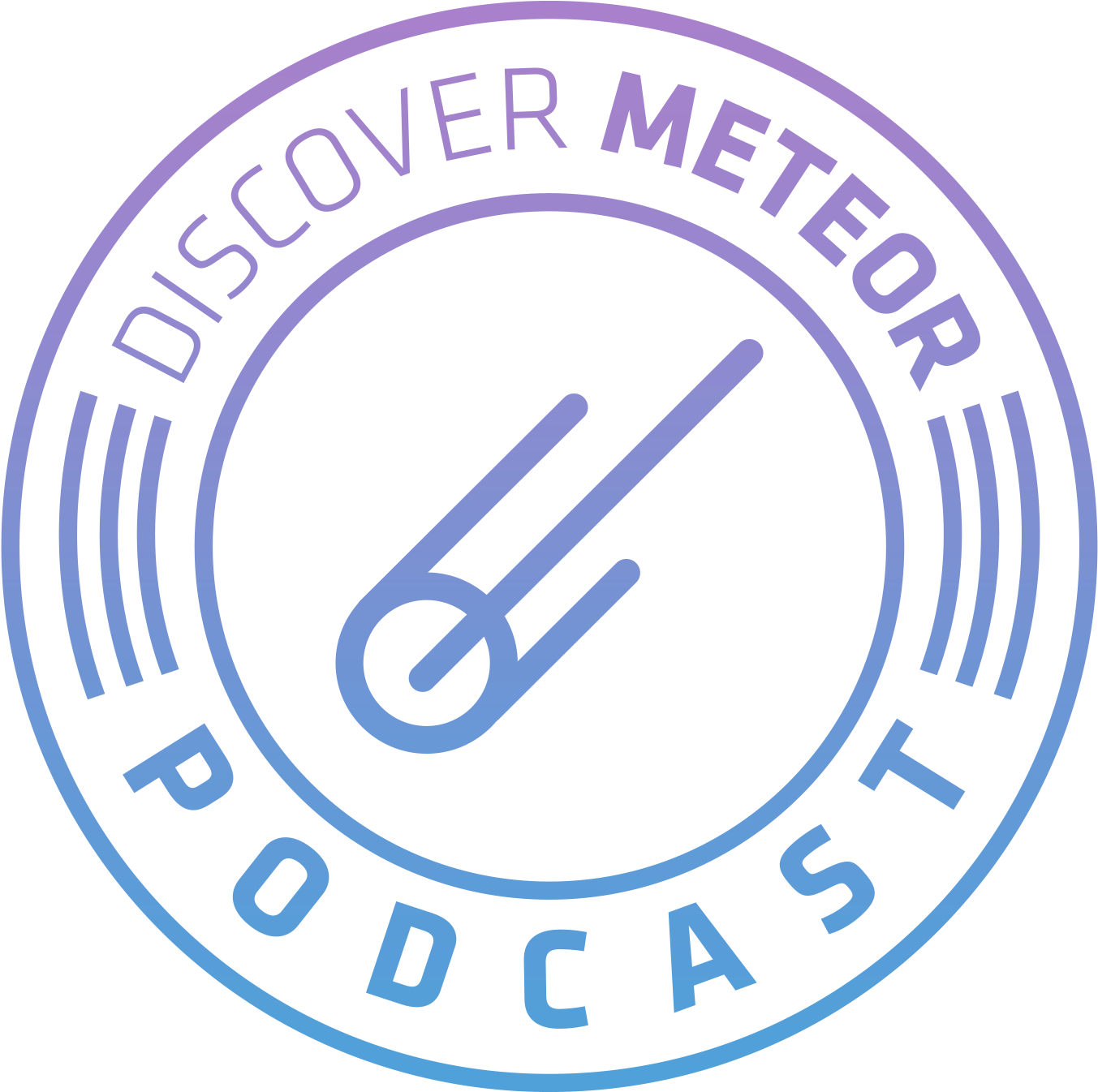 Discover Meteor Podcast Logo PNG