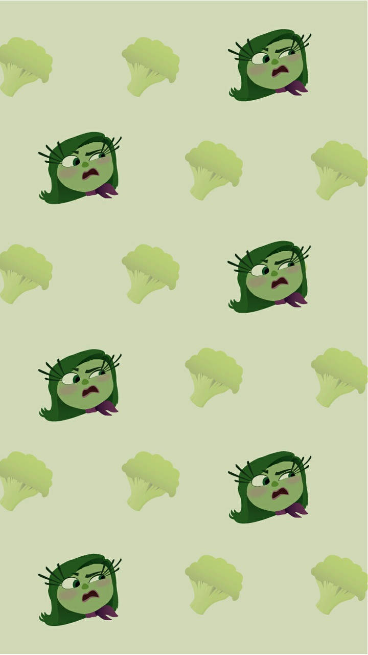 Disgust Inside Out Pattern