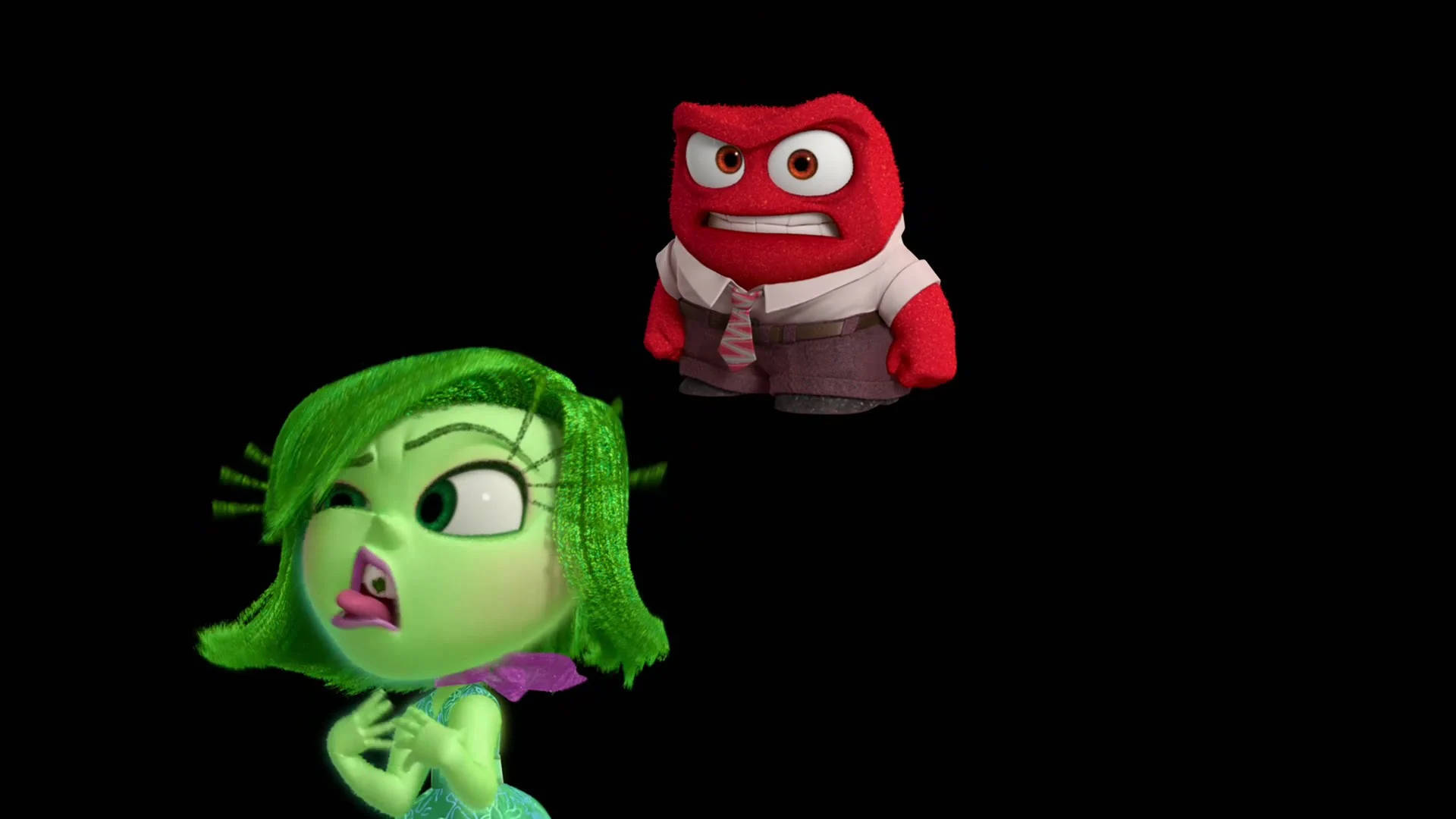 Disgust Inside Out With Anger