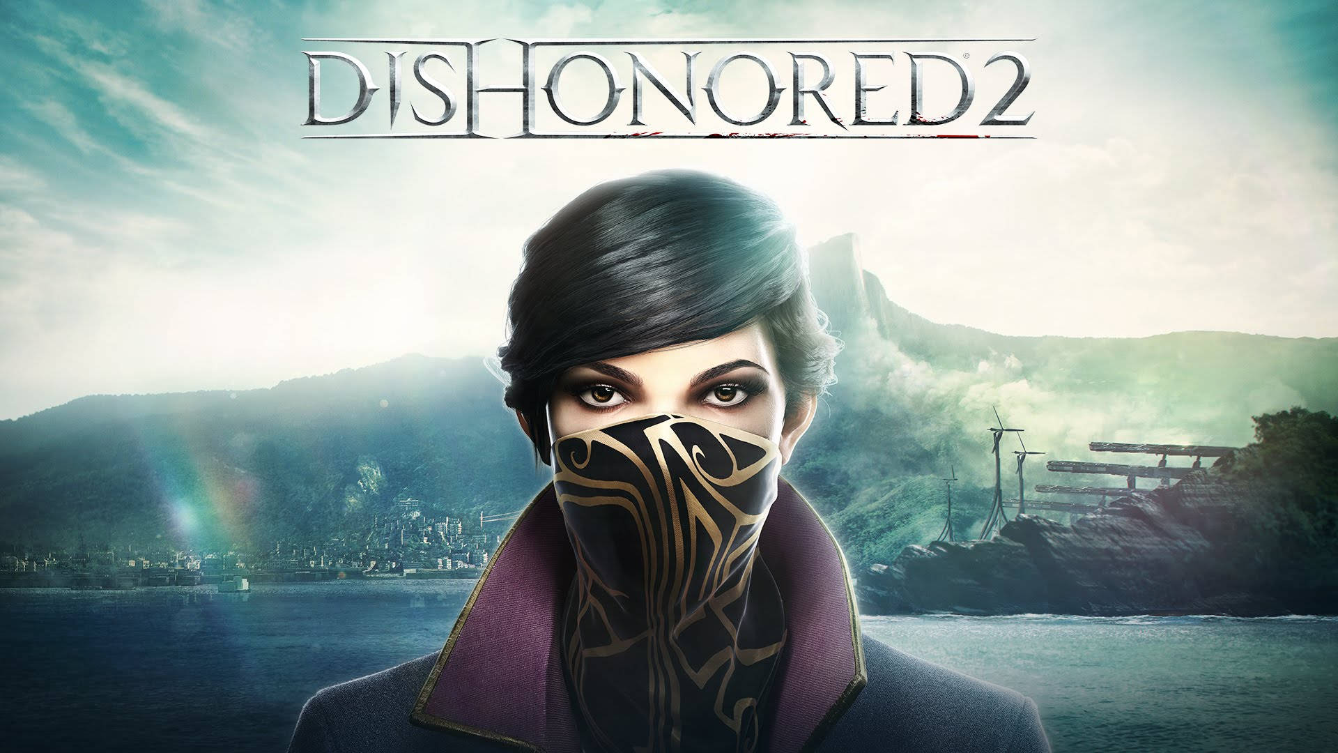 Dishonored 2 Emily Kaldwin Game Title Wallpaper