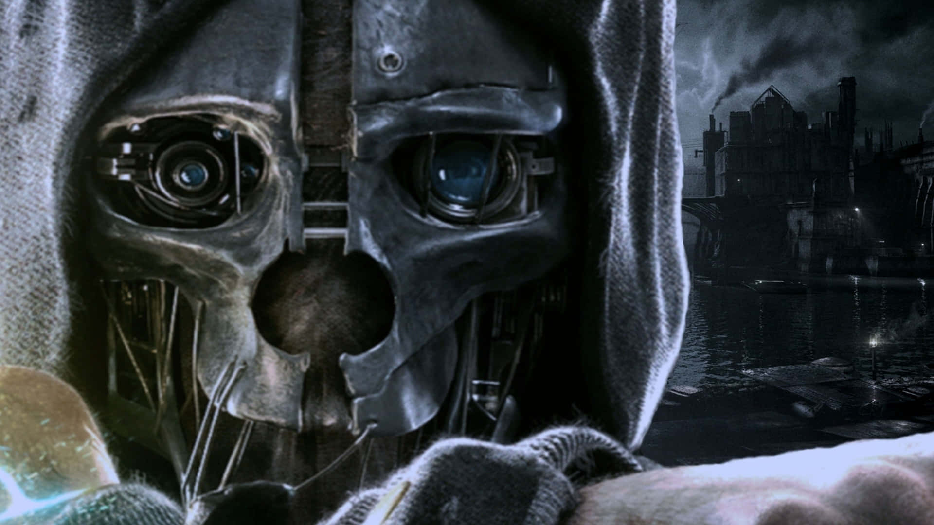 Dishonored 4K Corvo's Mask Wallpaper