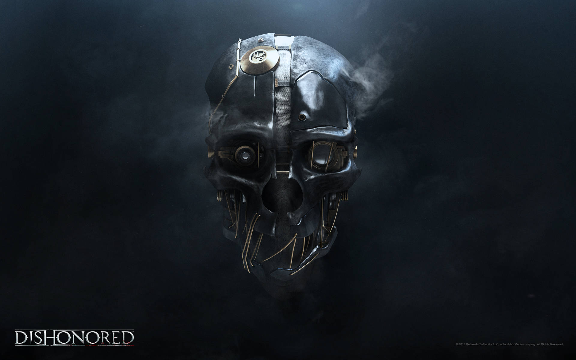 Dishonored Metallic Mask Wallpaper