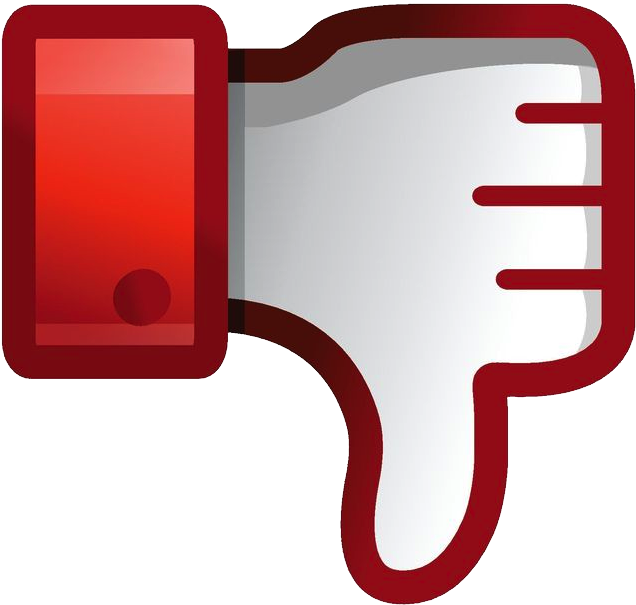 Dislike Thumb Down Symbol PNG
