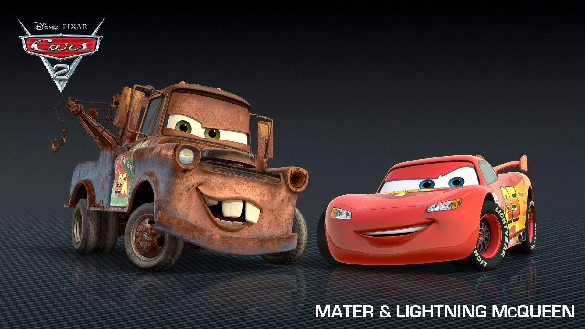 Disney 1920x1080 HD Cars Lightning McQueen And Mater Wallpaper