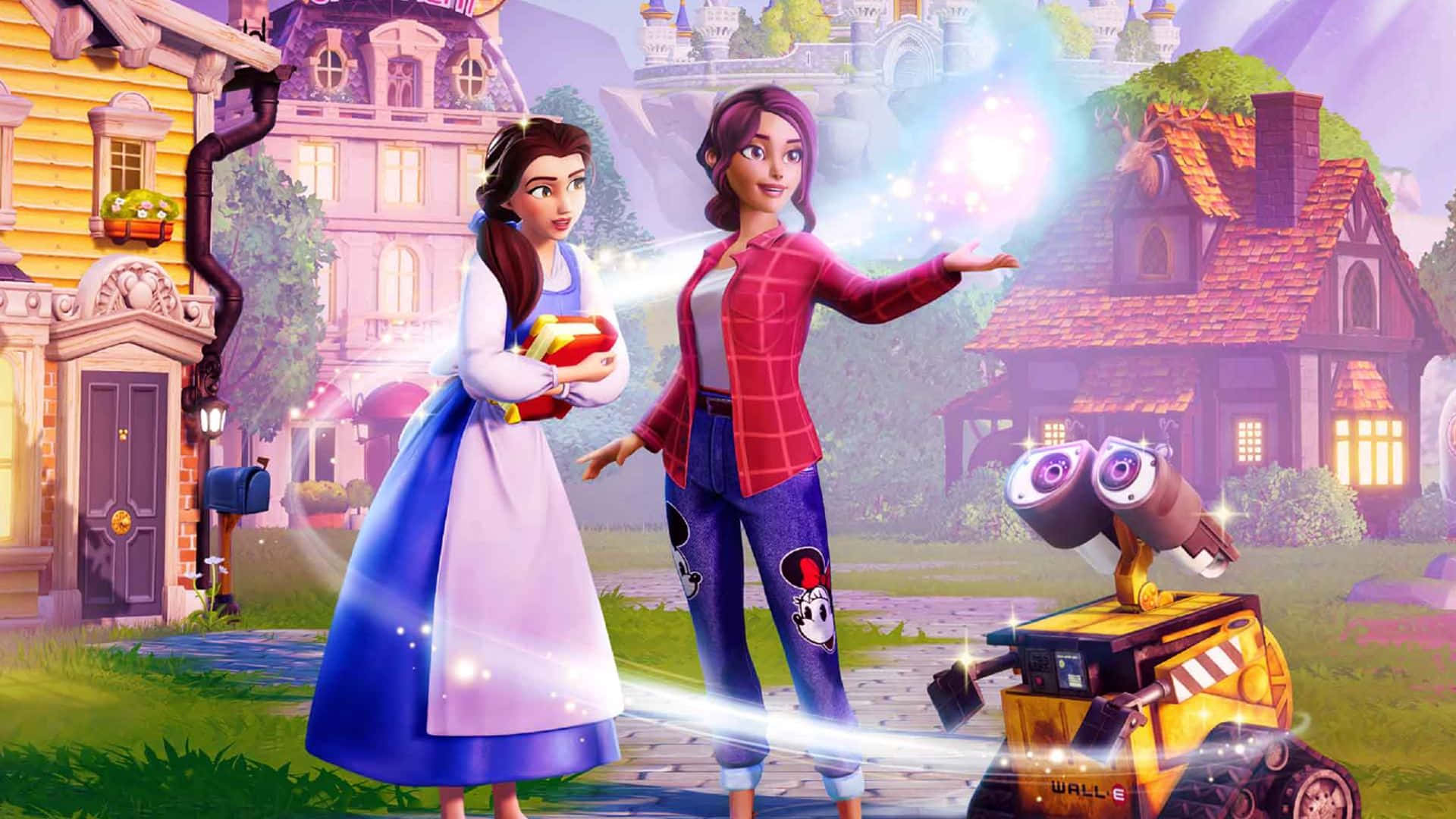 Magical Disney 3D Movie Scene Wallpaper