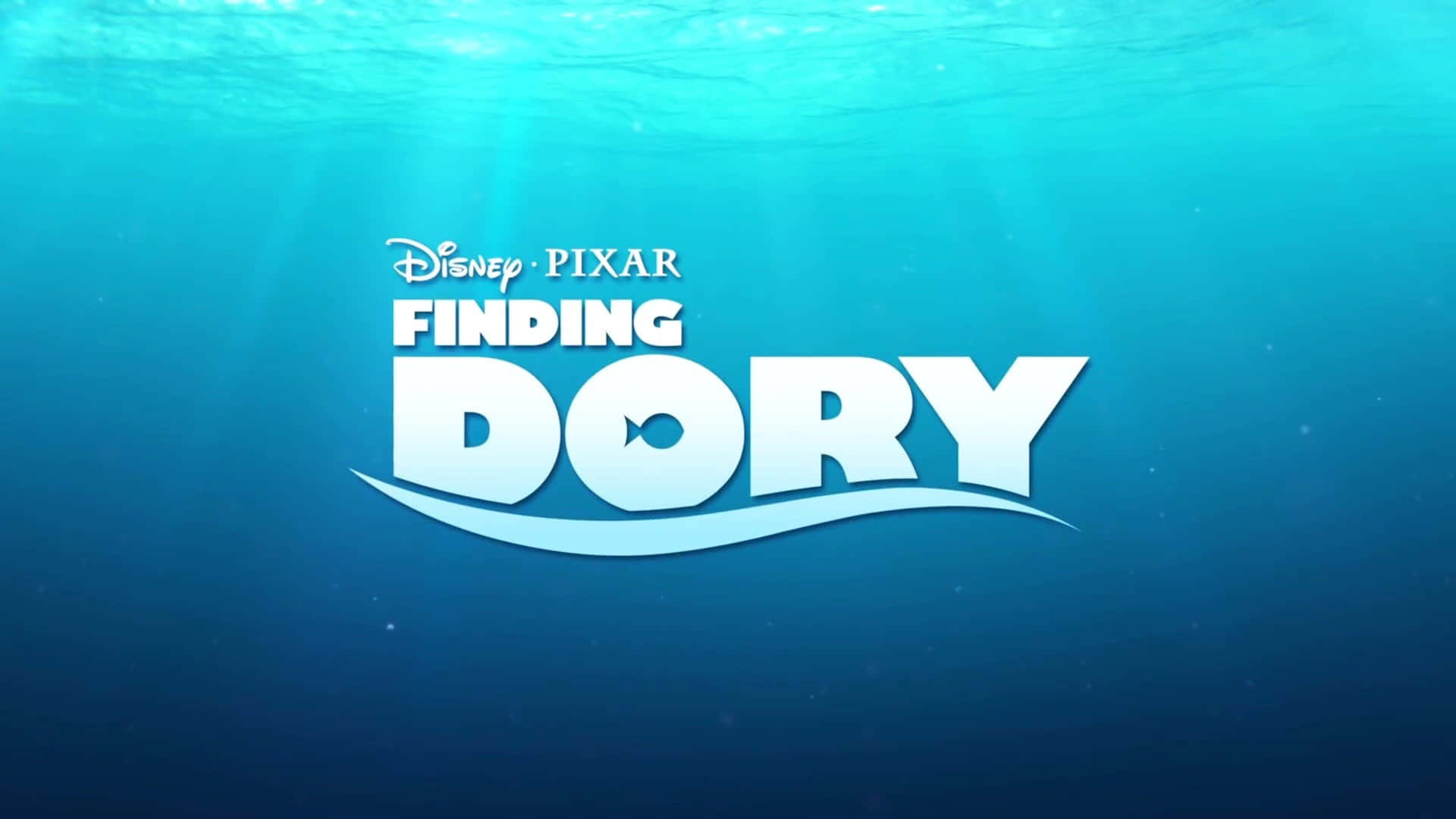Pósterdel Título De Disney 4k Encontrando A Dory Fondo de pantalla