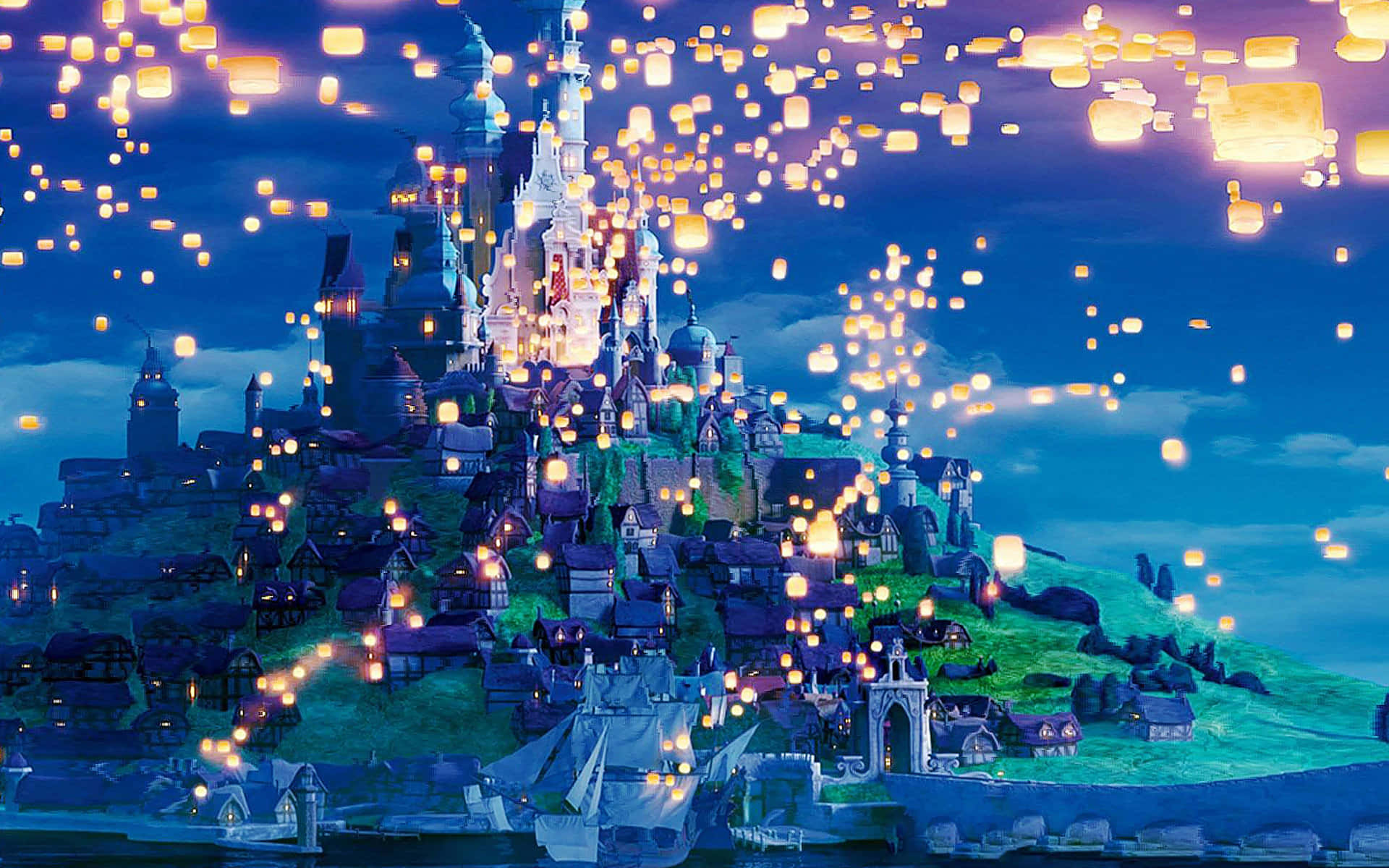 Træd ind i det magiske Disney-verden i fantastisk 4K! Wallpaper