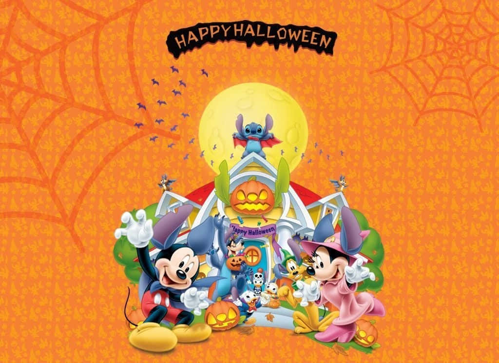 !Vær med Mickey og Venner til en sjov fyldt efterår på Disney! Wallpaper