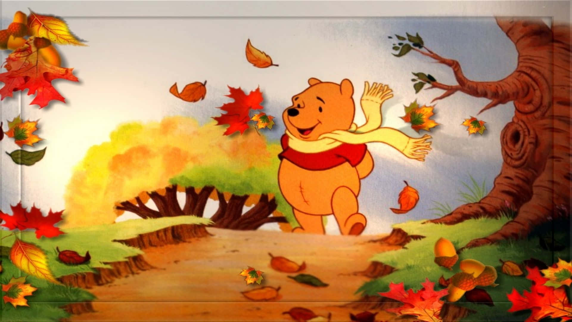 Download Experience the Magic of Disney This Autumn Wallpaper