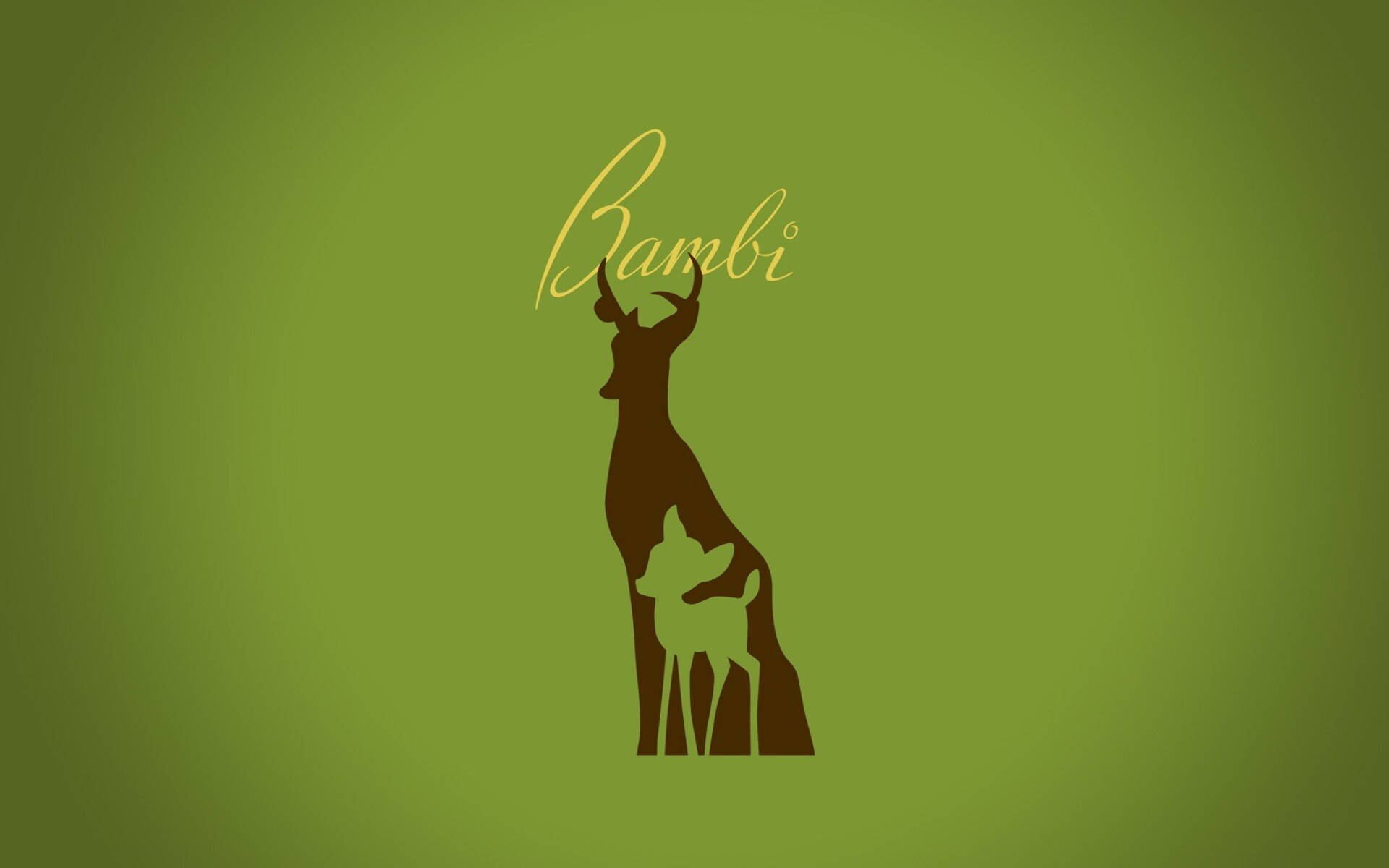 Disney Bambi Digital Art Background