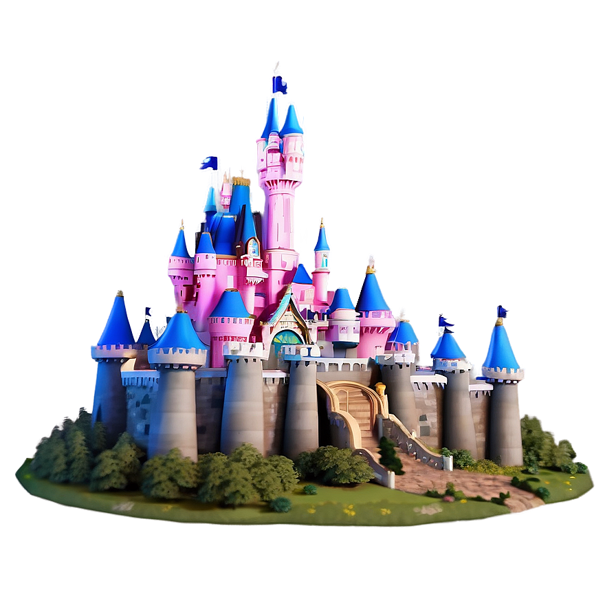 Disney Castle At Twilight Png 16 PNG