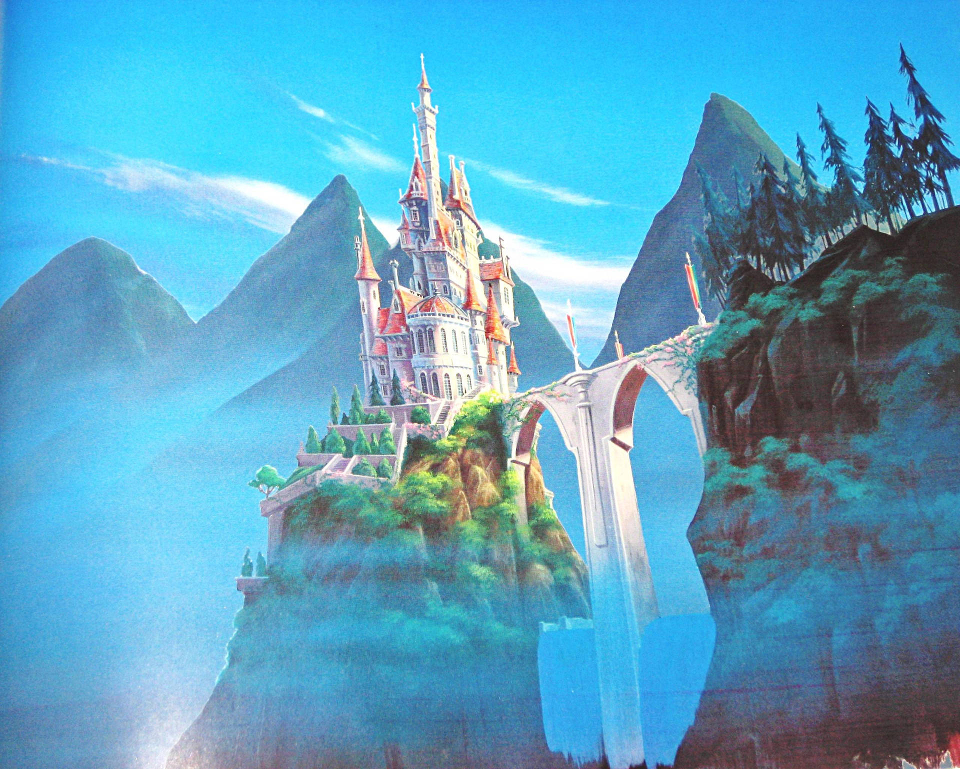 Disney Castle Breaking Curse Wallpaper