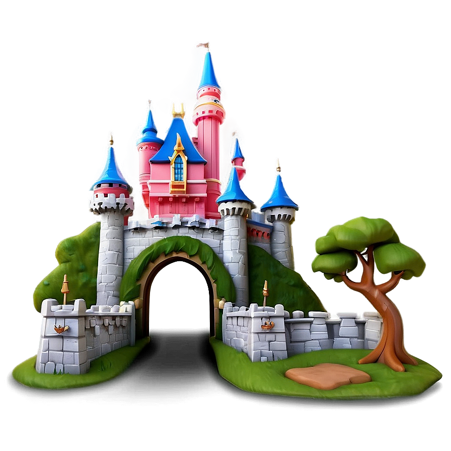 Disney Castle Entrance Gate Png 16 PNG