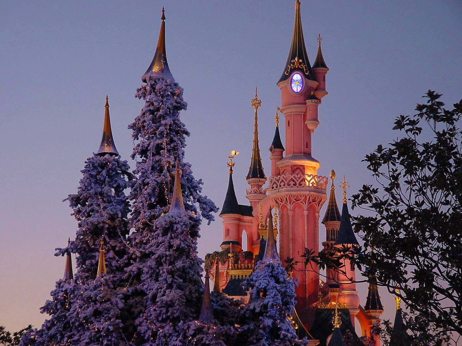 Castillode Disney En París Fondo de pantalla