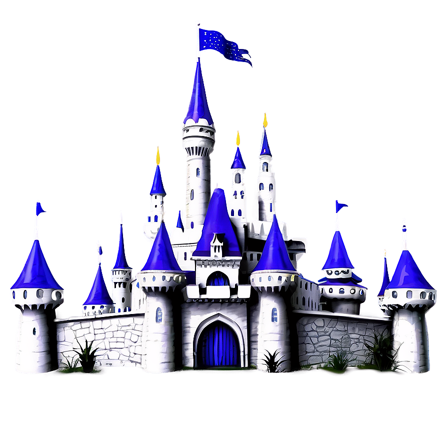 Disney Castle Under Stars Png 58 PNG