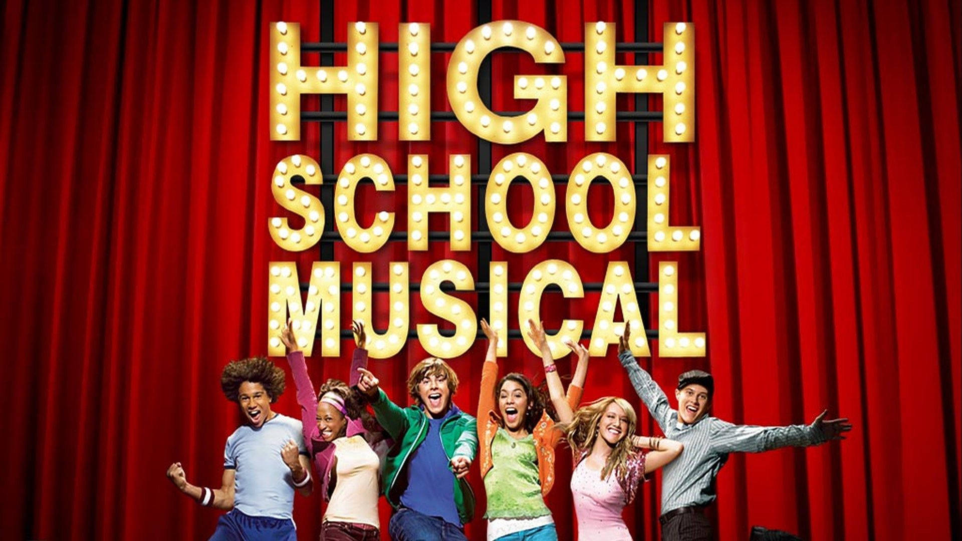 Disney Channel High School Musical Background