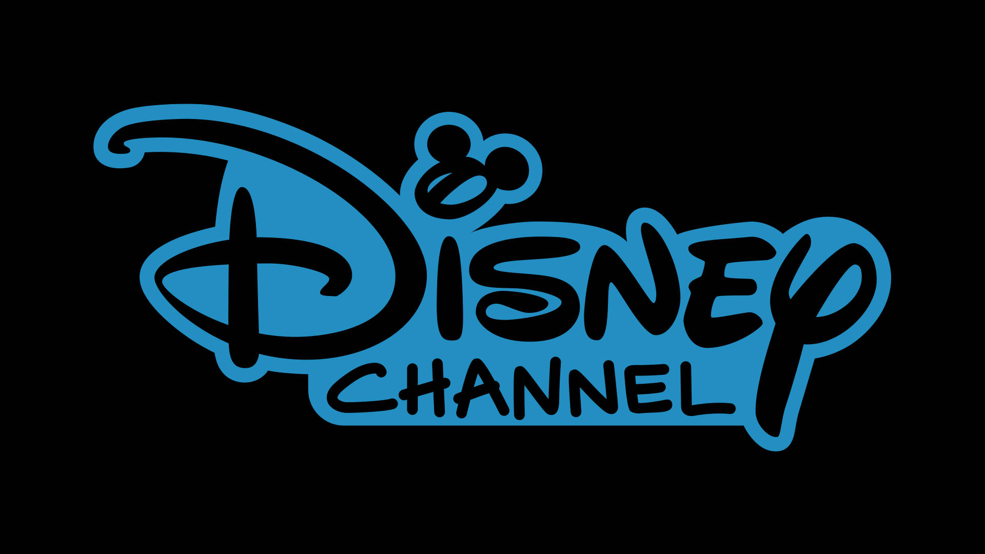 Disney Channel Stylized Logo Background