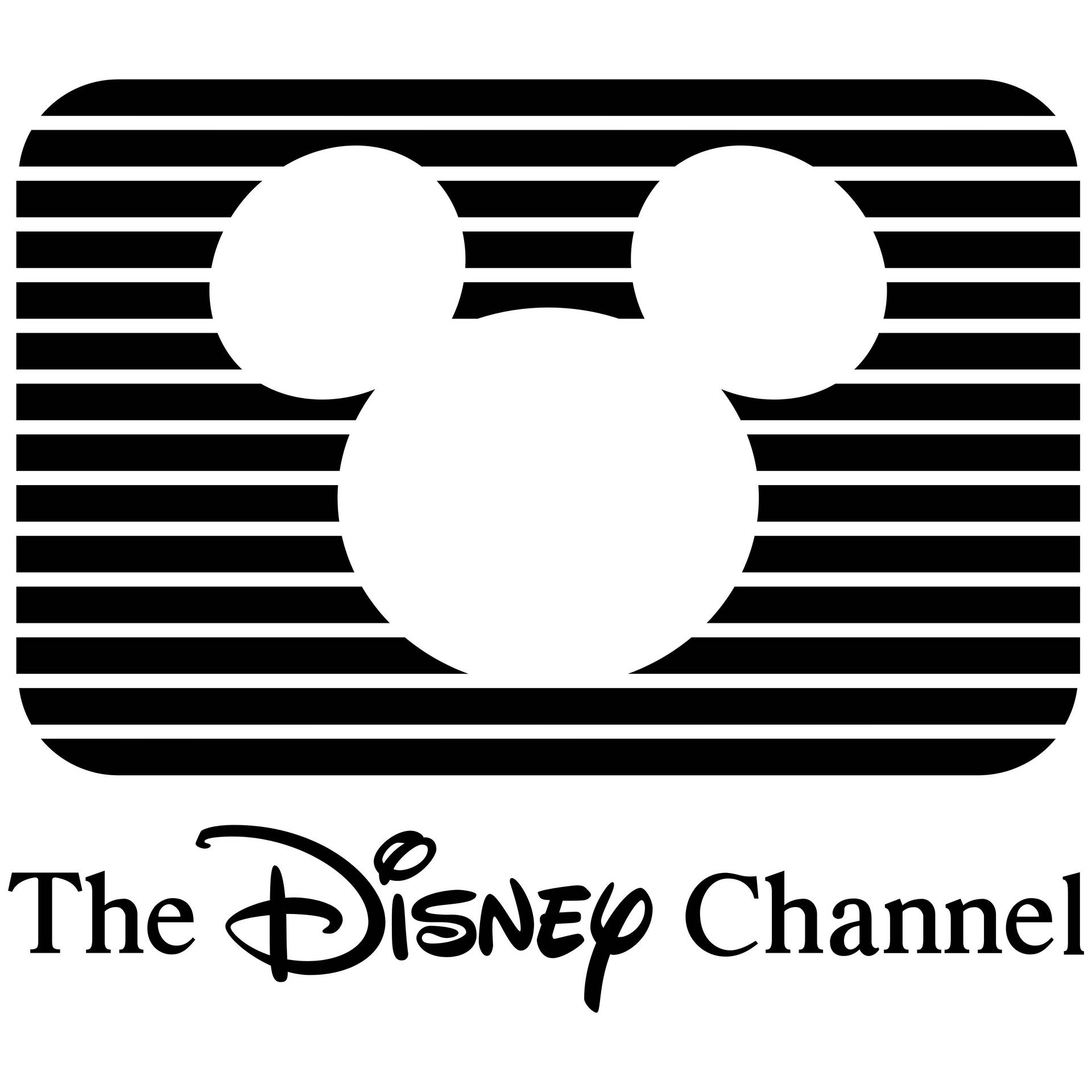 Disney Channel Vintage Logo Background