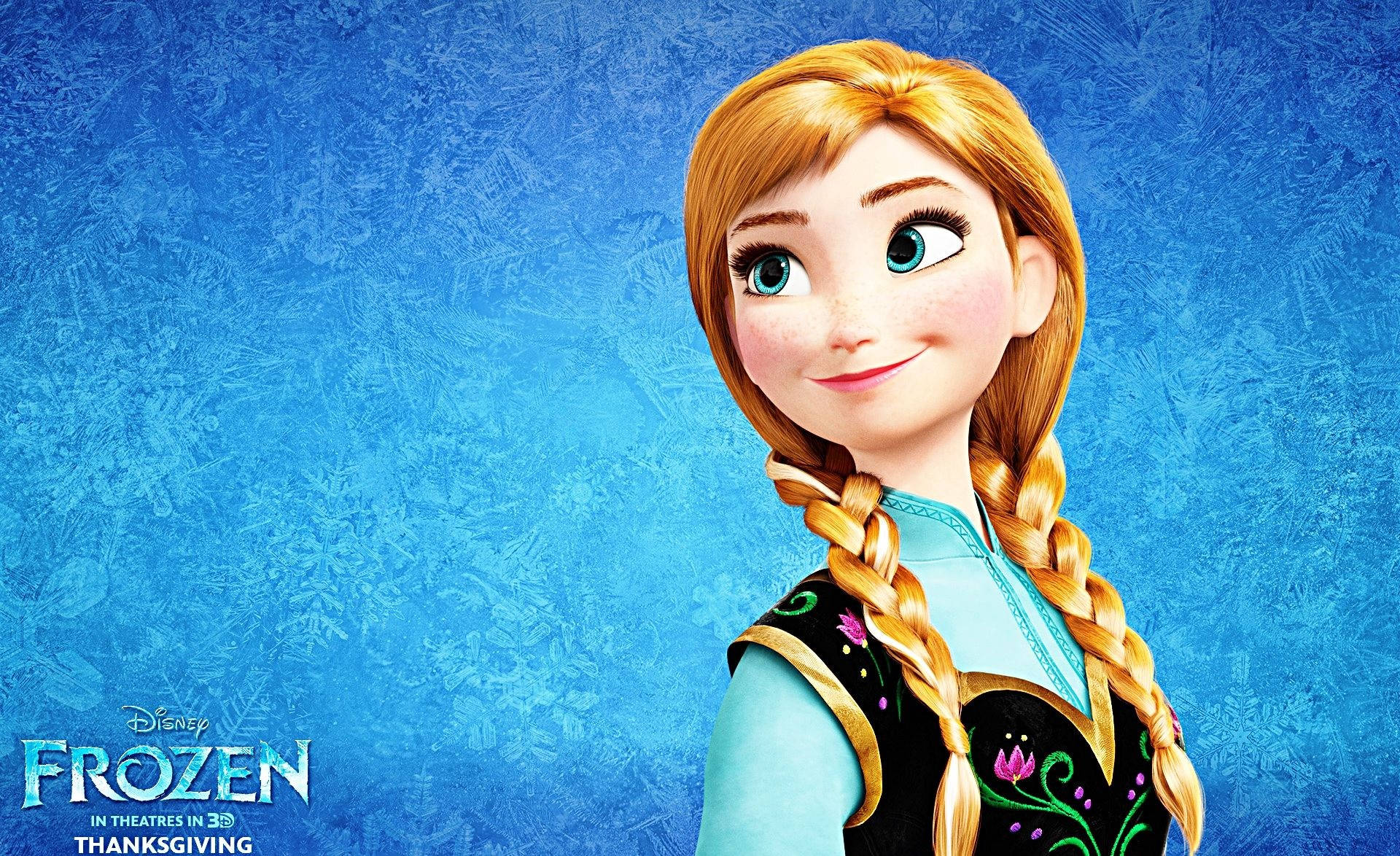 Disney Character Anna Of Frozen Wallpaper
