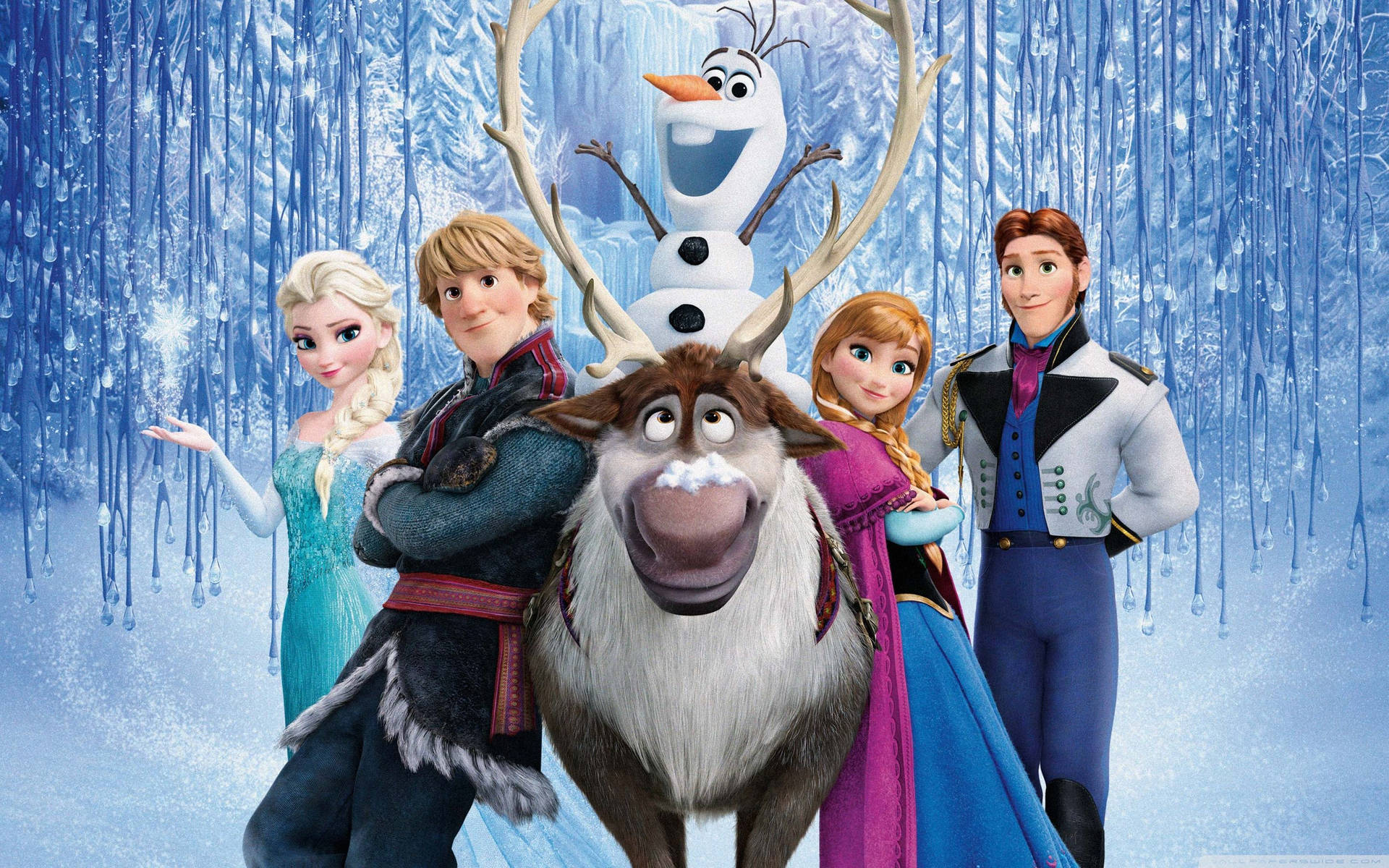 Disney Characters Frozen Wallpaper