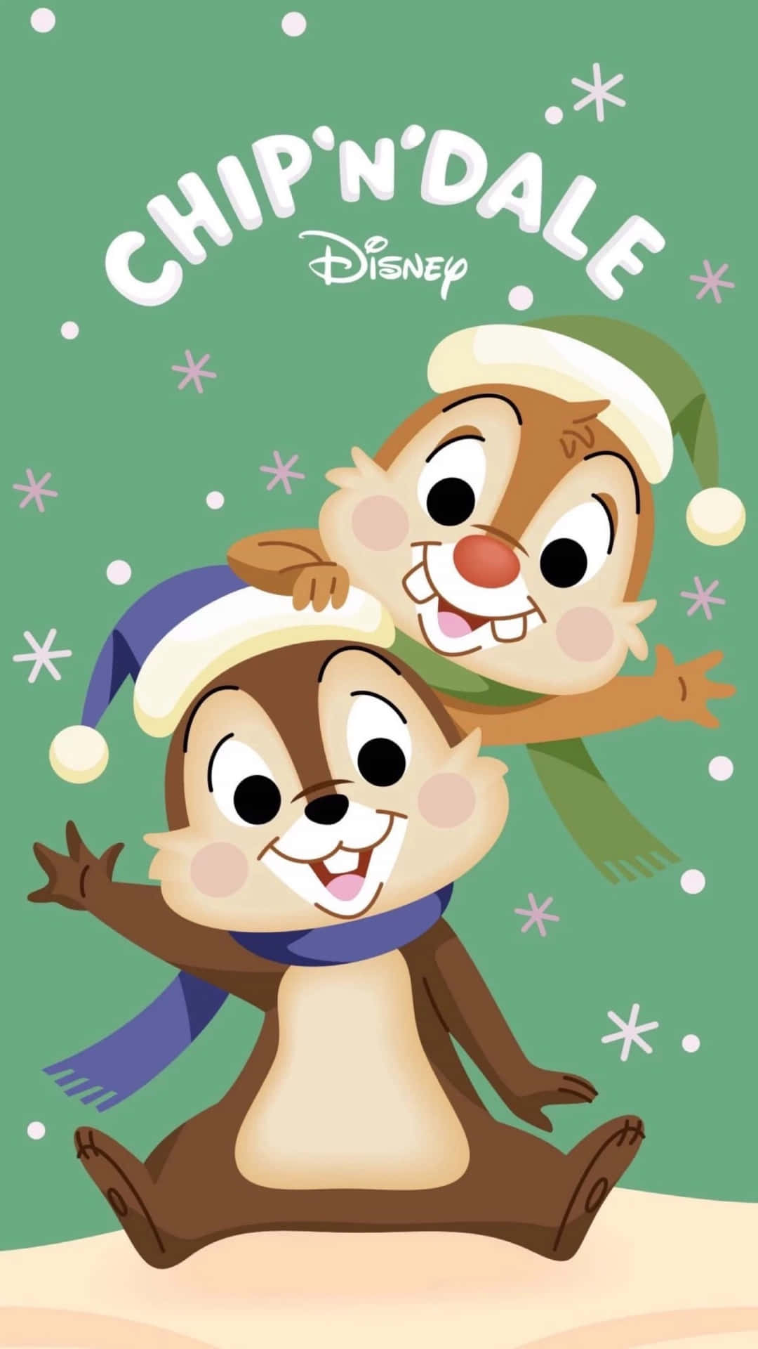Feiernsie Weihnachten Mit Liebenswerten Disney-charakteren!