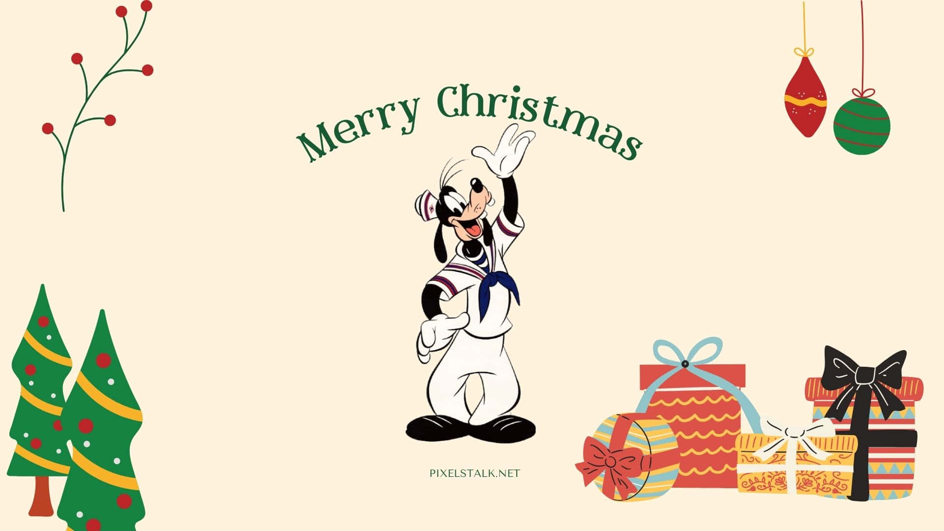 Treat yourself to a magical Disney Christmas with this iPad Wallpaper