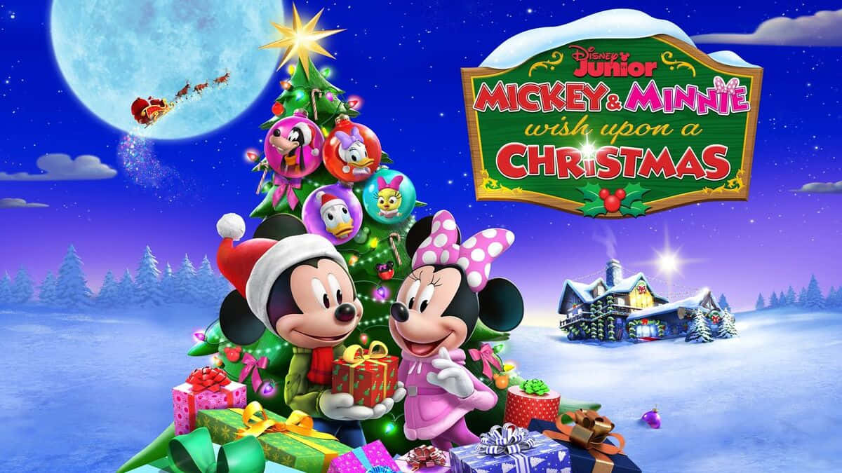 Genießedie Magie Von Weihnachten Mit Disney Auf Deinem Ipad! Wallpaper