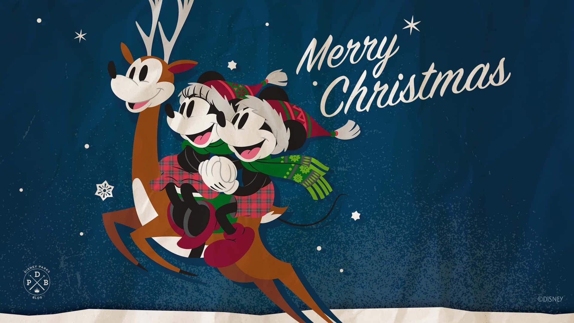 Make the Holidays Magical with a Disney Christmas Ipad Wallpaper