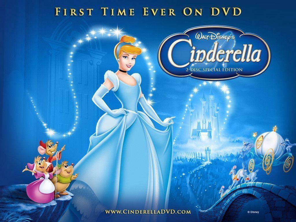 Disney Cinderella Movie Cover Wallpaper