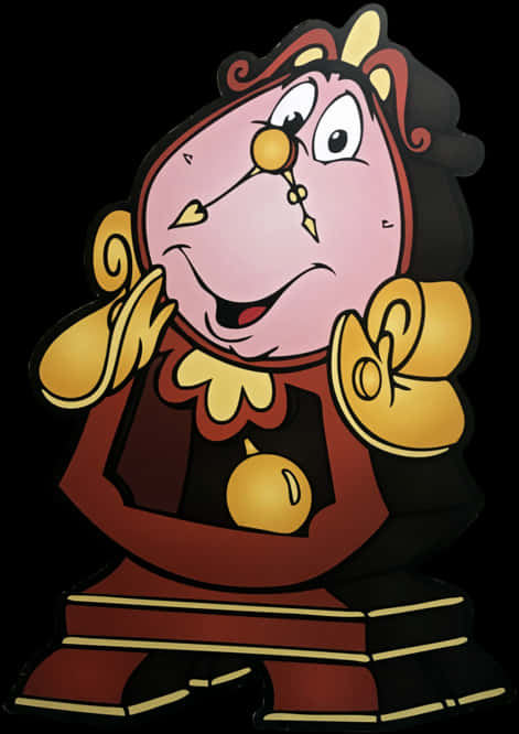 Disney Cogsworth Character PNG