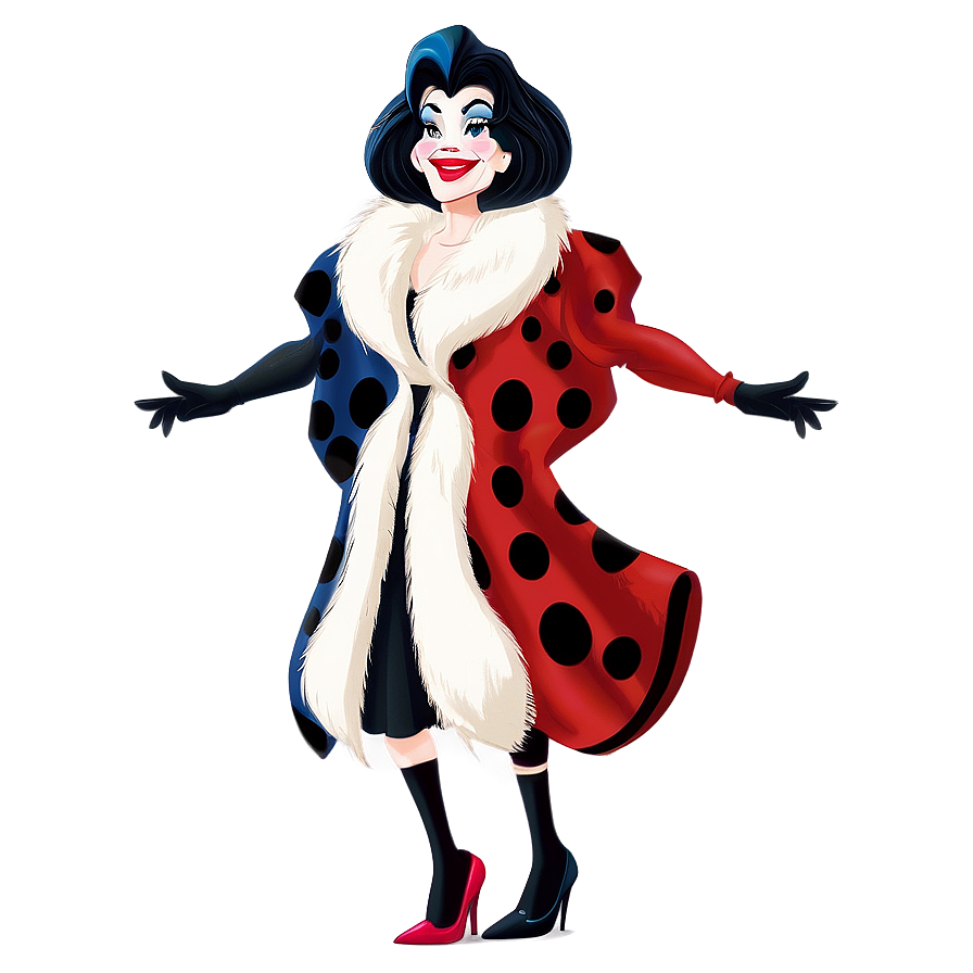 Download Disney Cruella De Vil Png Kwg6 | Wallpapers.com