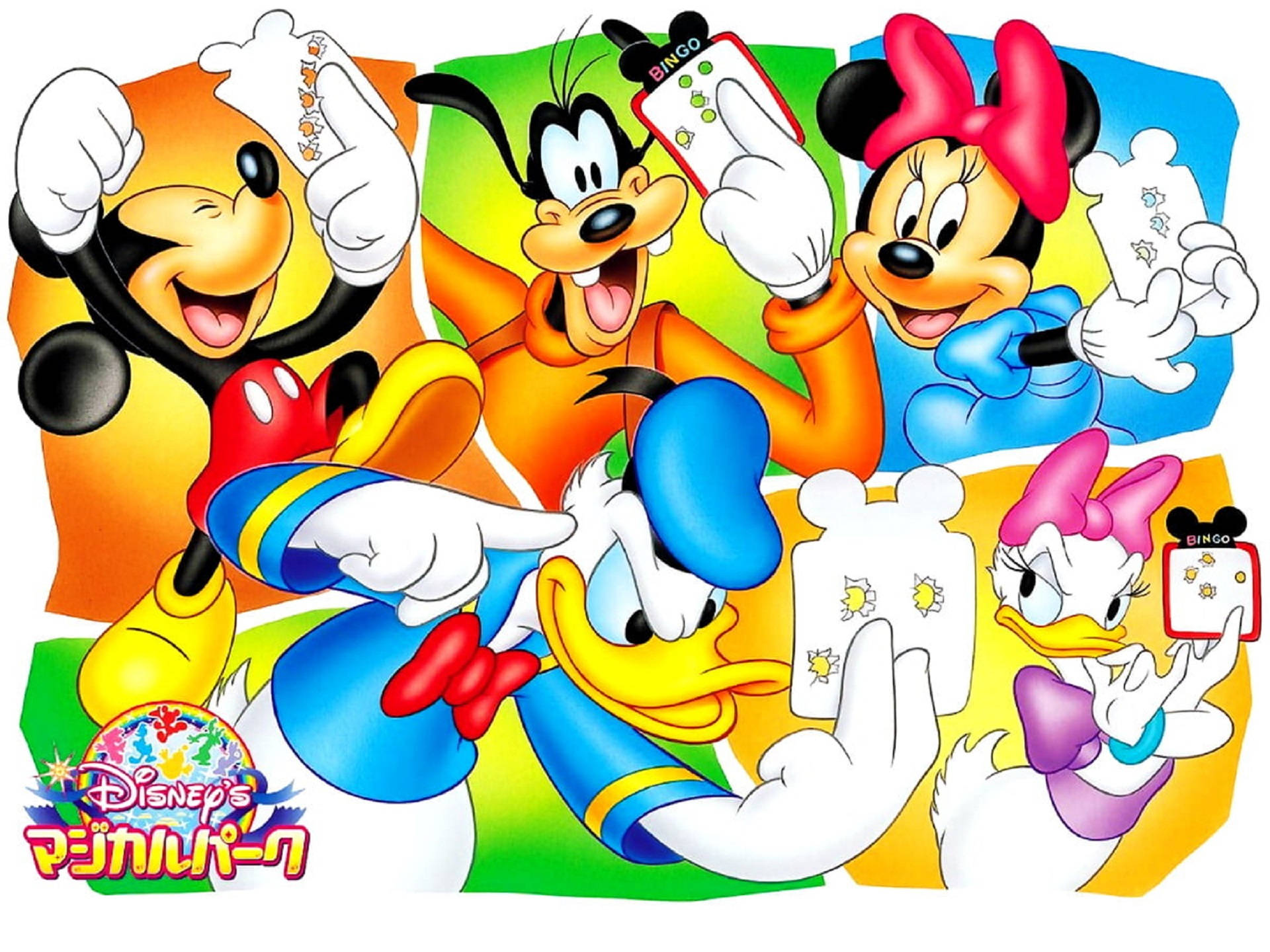 Disney Desktop Mickey Spiller Bingo Wallpaper