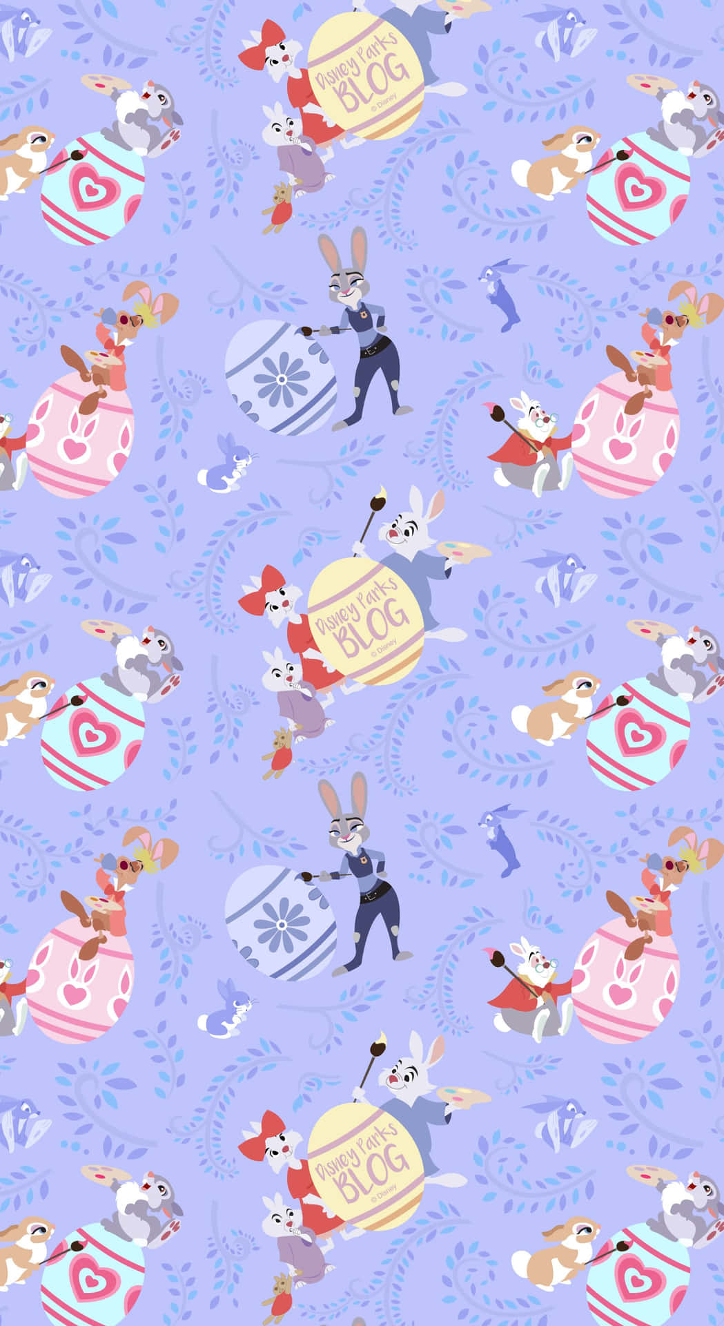 Disney Easter Bunny Art Wallpaper