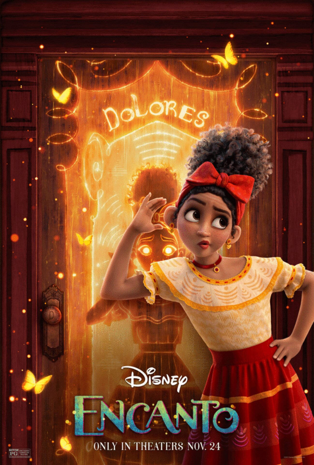 Disney Encanto Dolores Wallpaper