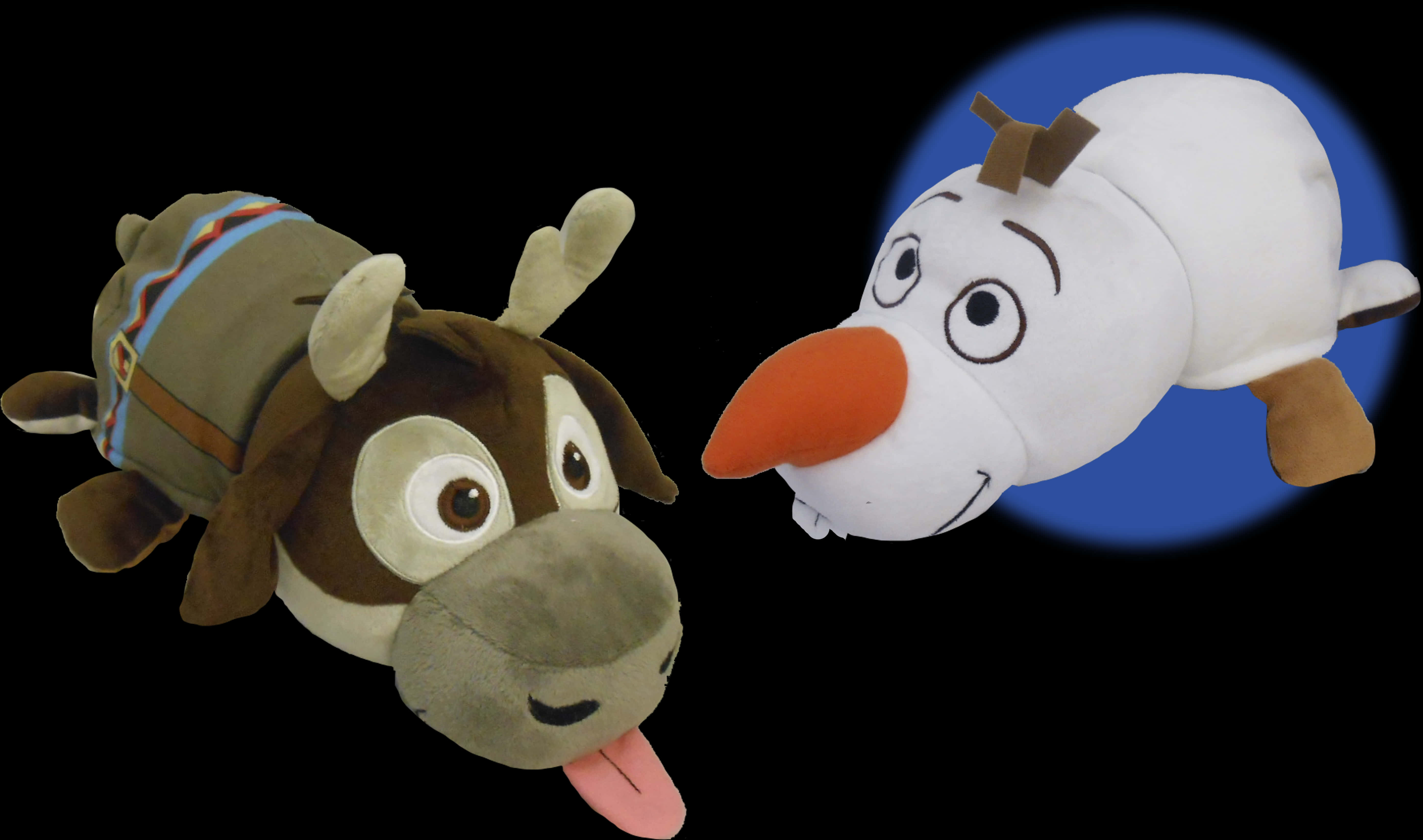 Disney Frozen Plush Toys Svenand Olaf PNG