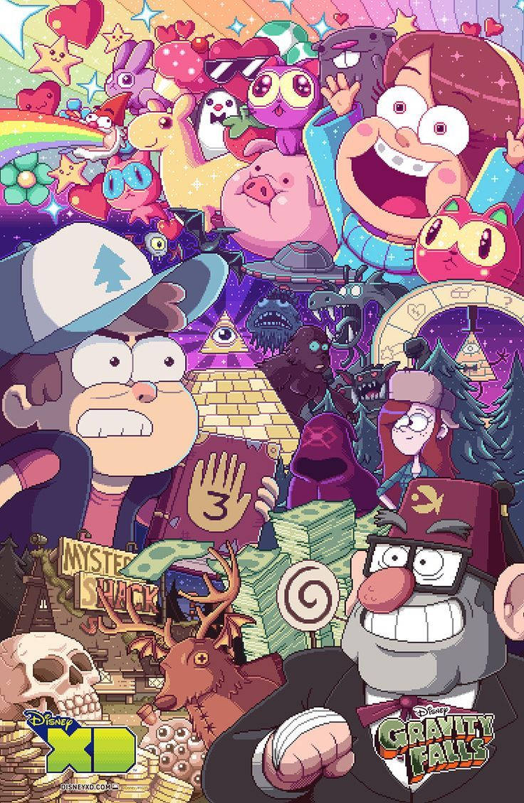 Unravel the Mystery of Gravity Falls Wallpaper