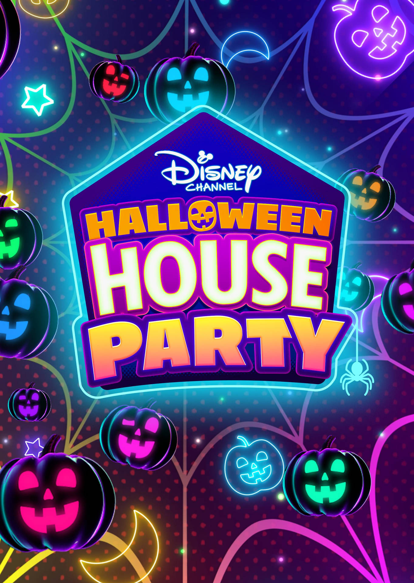 Disney Halloween House Party Wallpaper