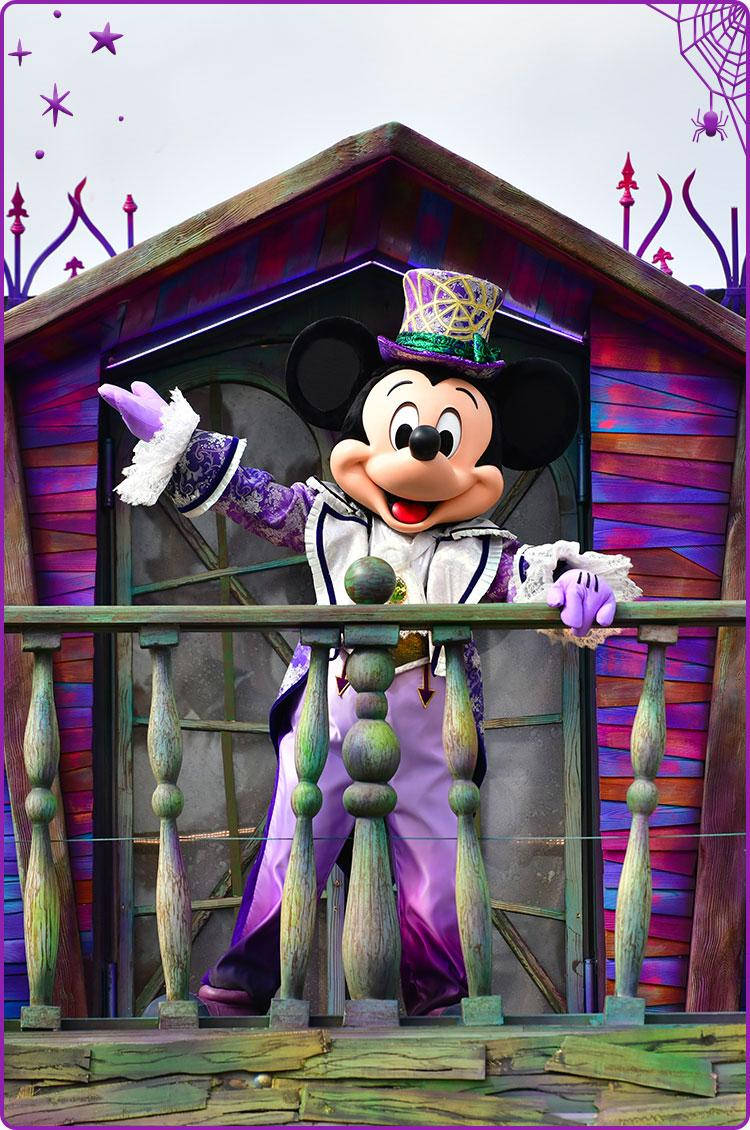 Disney Halloween Showman Mickey Wallpaper